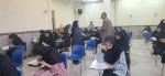 بازدید ریاست و حراست دانشگاه ملی مهارت استان لرستان از حوزه امتحانات پایان ترم دانشکده ملی مهارت دختران خرم آباد 3