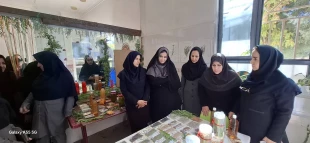 برگزاری بازارچه کارآفرینی رشته تولید و بهره برداری از گیاهان دارویی و معطر 4