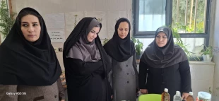 برگزاری بازارچه کارآفرینی رشته تولید و بهره برداری از گیاهان دارویی و معطر 5