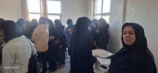 بازدید هنرآموزان هنرستان فنی و حرفه ای شهیده فرشته باقری از دانشکده ملی مهارت دختران خرم آباد 4