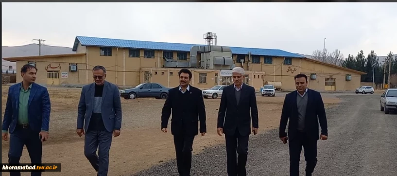 بازدید معاون هماهنگی امور عمرانی استانداری لرستان از طرح‌های نیمه‌تمام دانشگاه ملی مهارت استان