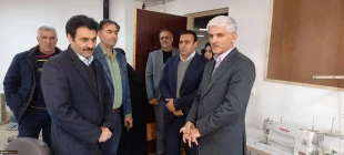 بازدید معاون هماهنگی امور عمرانی استانداری لرستان از طرح‌های نیمه‌تمام دانشگاه ملی مهارت استان 4