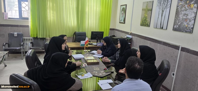 برگزاری جلسه در خصوص آزمون های مجازی ترم 041