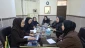 جلسه کار گروه آموزشی جهت برنامه ریزی پذیرش دانشجو