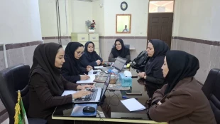 جلسه کار گروه آموزشی جهت برنامه ریزی پذیرش دانشجو  3