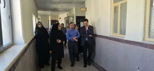 ارزیابی میدانی مدیران سازمان برنامه و بودجه از زیرساخت‌ها و طرح‌های توسعه‌ای دانشگاه ملی مهارت لرستان 3