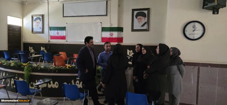 ارزیابی میدانی مدیران سازمان برنامه و بودجه از زیرساخت‌ها و طرح‌های توسعه‌ای دانشگاه ملی مهارت لرستان 6
