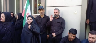 برگزاری مراسم آیین وداع و بدرقه آقای شهید ایران با حضور دانشگاهیان در استانداری لرستان 3