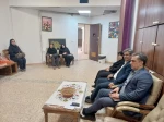 بازدید مسئولین سازمان فنی و حرفه ای از آموزشکده ملی مهارت دختران خرم آباد 4