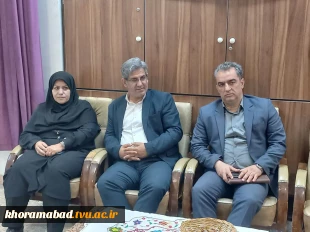 بازدید مسئولین سازمان فنی و حرفه ای از آموزشکده ملی مهارت دختران خرم آباد 5