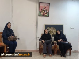 بازدید مسئولین سازمان فنی و حرفه ای از آموزشکده ملی مهارت دختران خرم آباد 6