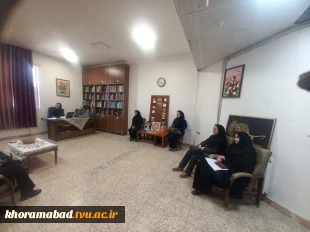 حضور نمایندگان سازمان فنی و حرفه ای استان لرستان در آموزشکده ملی مهارت دختران خرم آباد 2